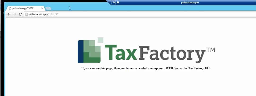 Installing BSI TaxFactory 10 for Your New Lawson 10 Environment-35