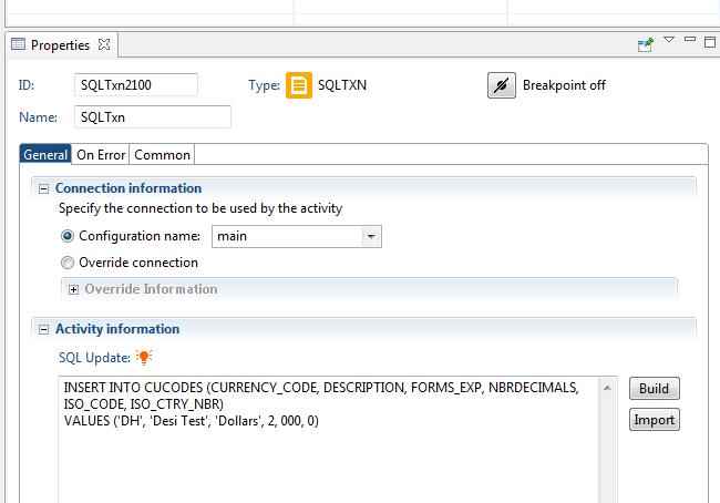 IP Designer Series – SQL Transaction Node