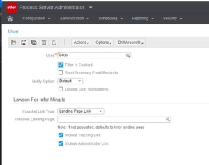 IPA Linking a filter to a user or task